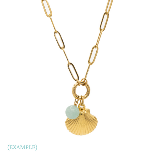 Charm Lock Necklace (customizable)