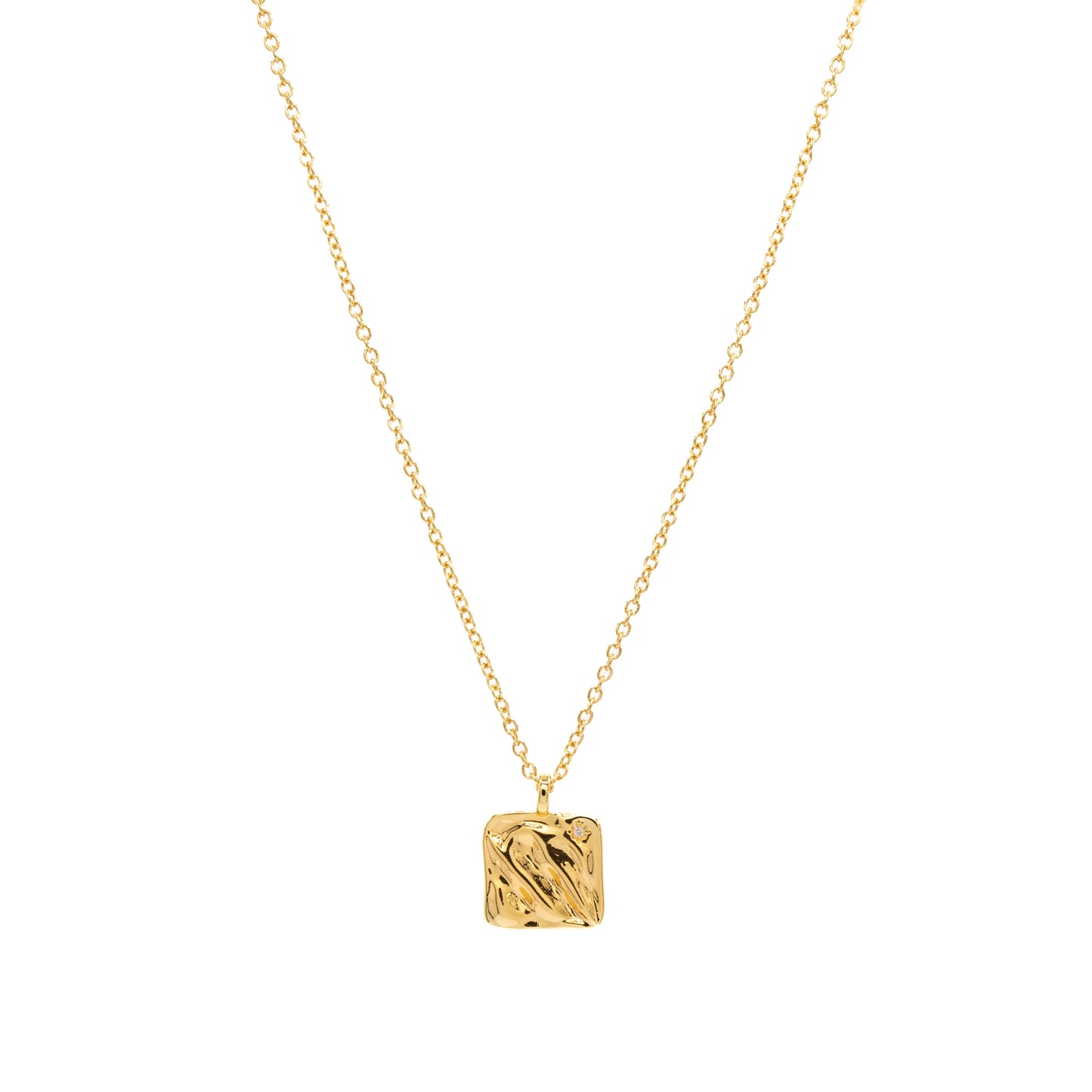 Square Pendant Necklace