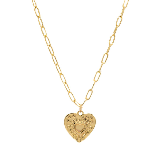 Golden Heart Necklace