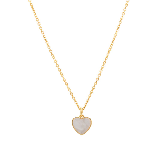 Pearl Heart Necklace