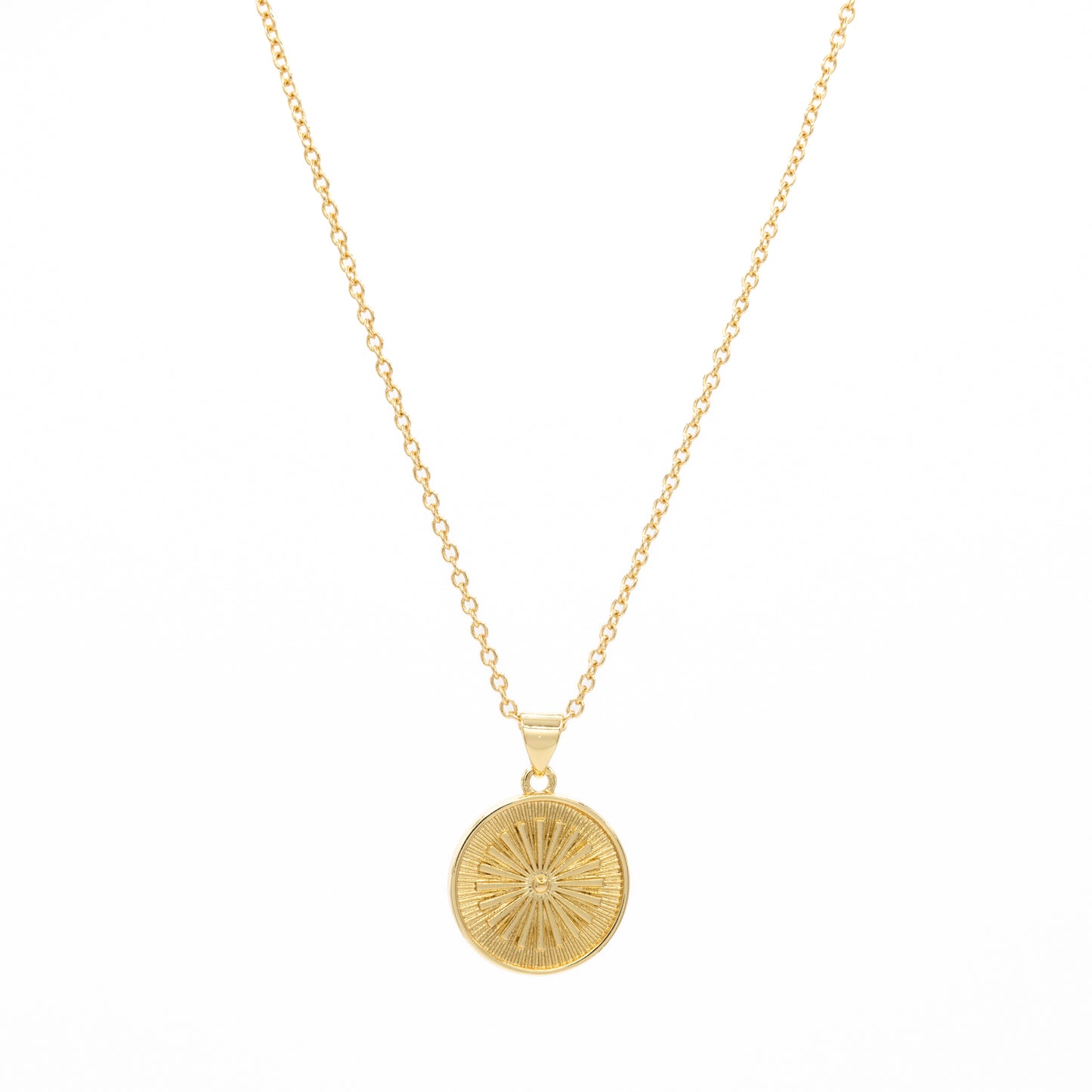 Sun Coin Necklace