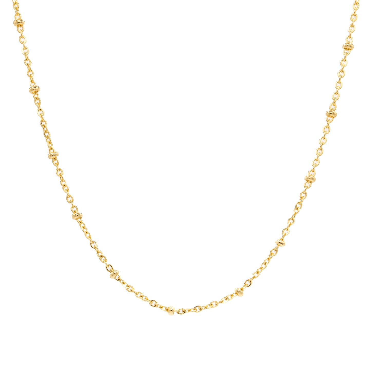 Gold Beaded Chain