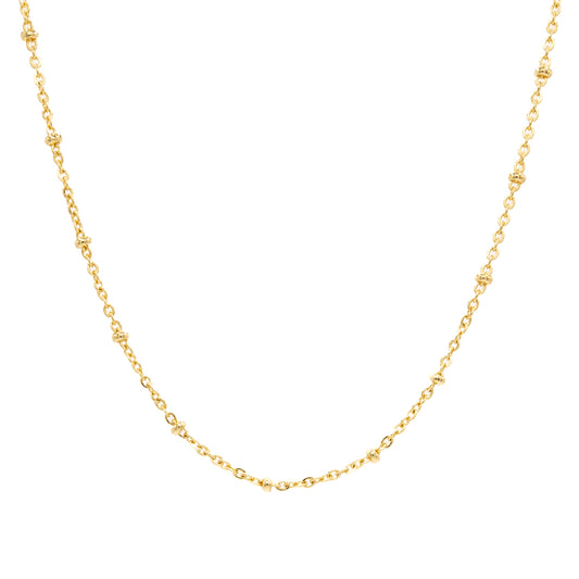 Gold Beaded Chain