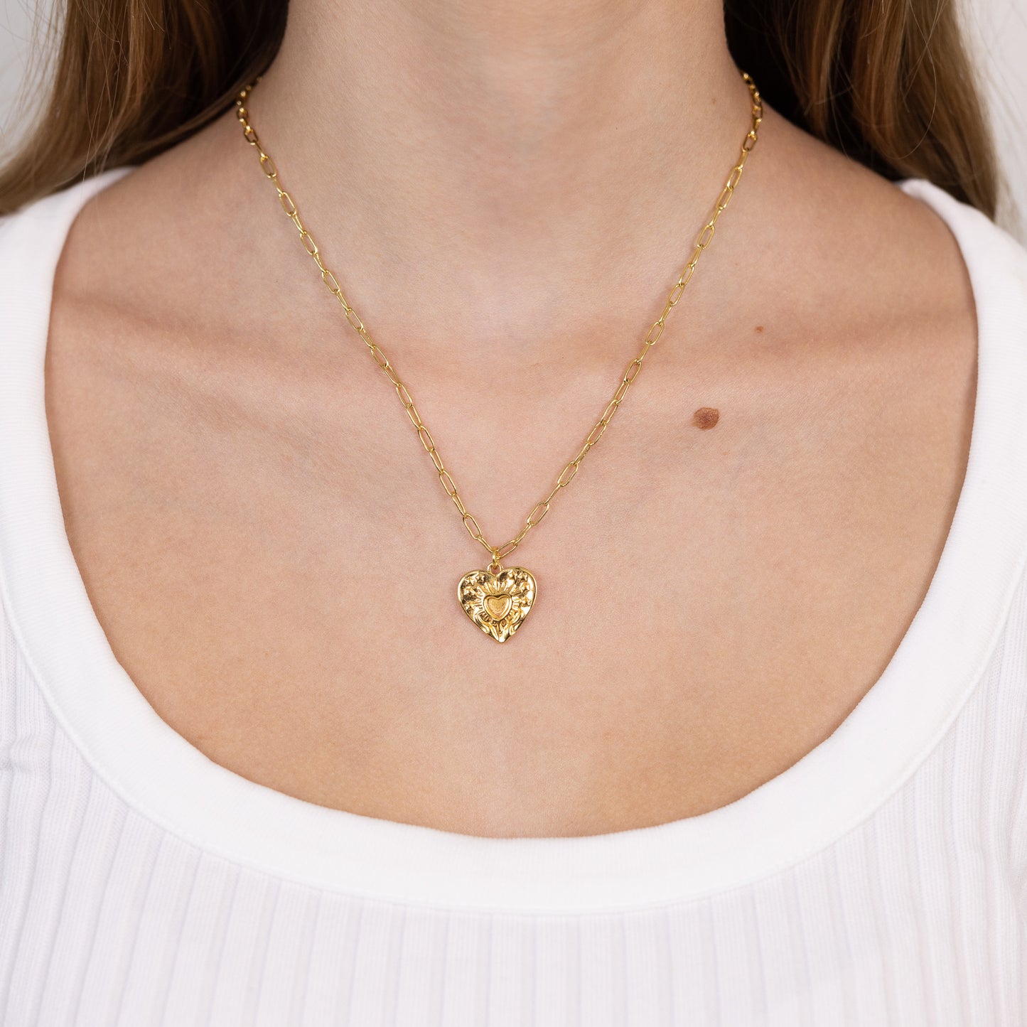 Golden Heart Necklace