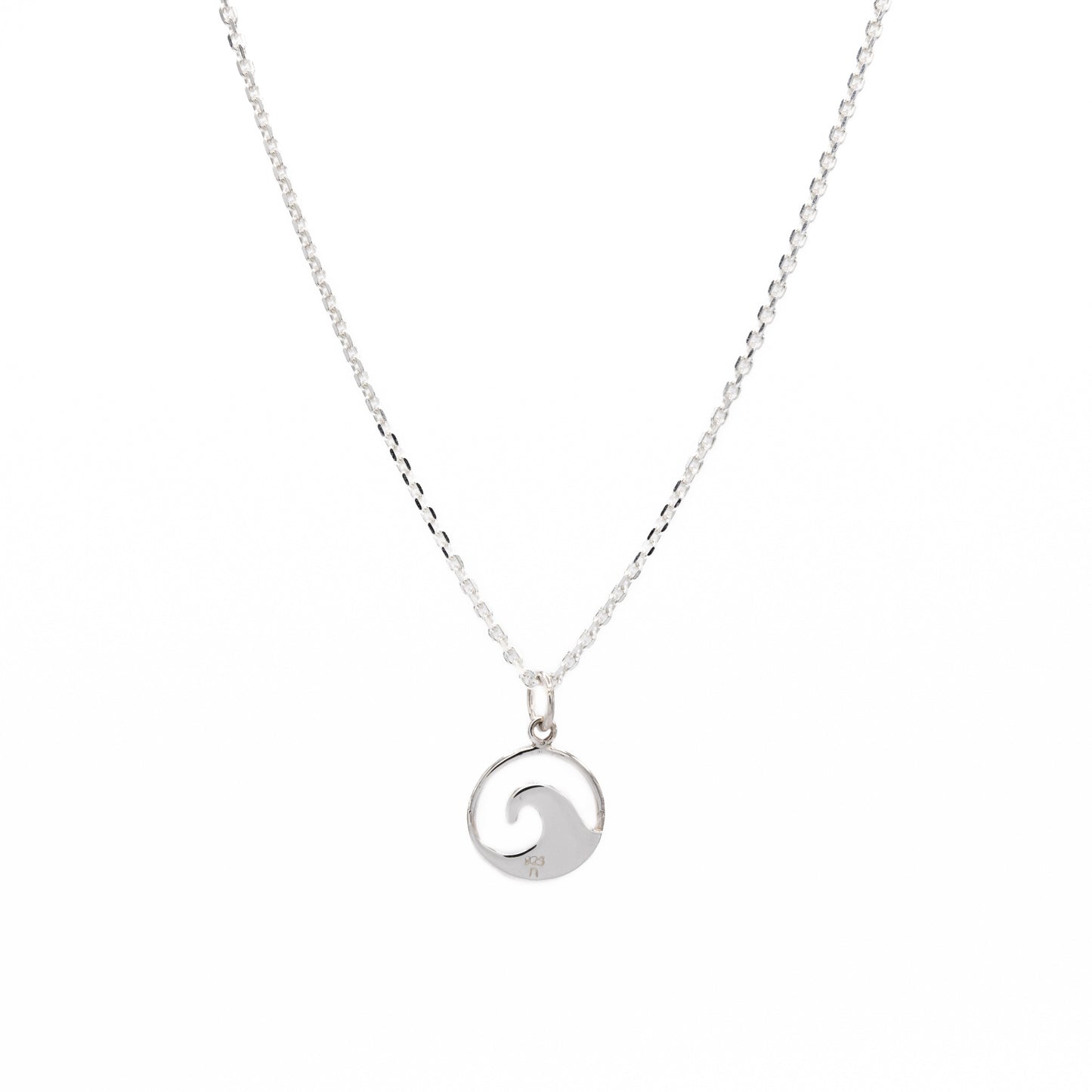 Wave Coin Necklace