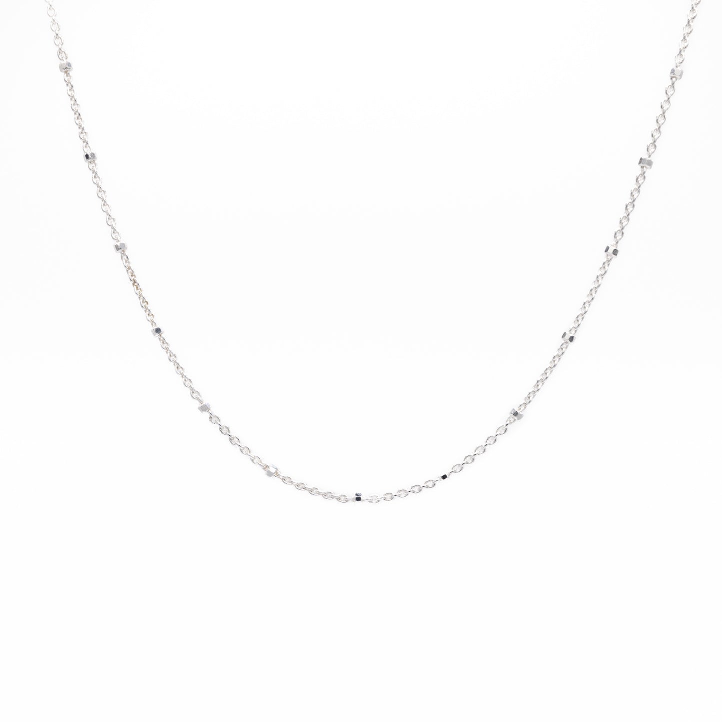 Silver Beaded Chain