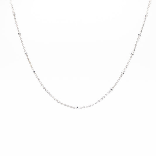 Silver Beaded Chain